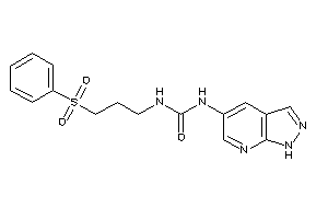 1-(3-besylpropyl)-3-(1H-pyrazolo[3,4-b]pyridin-5-yl)urea