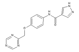 N-[4-(s-triazin-2-ylmethoxy)phenyl]-1H-pyrazole-4-carboxamide