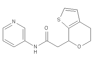 2-(5,7-dihydro-4H-thieno[2,3-c]pyran-7-yl)-N-(3-pyridyl)acetamide