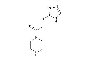 1-piperazino-2-(4H-1,2,4-triazol-3-ylthio)ethanone