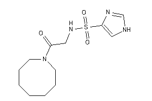 N-[2-(azocan-1-yl)-2-keto-ethyl]-1H-imidazole-4-sulfonamide