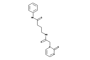 4-[[2-(2-ketopyrimidin-1-yl)acetyl]amino]-N-phenyl-butyramide