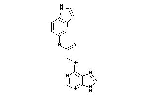 N-(1H-indol-5-yl)-2-(9H-purin-6-ylamino)acetamide