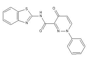 N-(1,3-benzothiazol-2-yl)-4-keto-1-phenyl-pyridazine-3-carboxamide