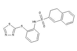 N-[2-(1,3,4-thiadiazol-2-ylthio)phenyl]-3,4-dihydronaphthalene-2-sulfonamide