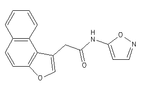 2-benzo[e]benzofuran-1-yl-N-isoxazol-5-yl-acetamide