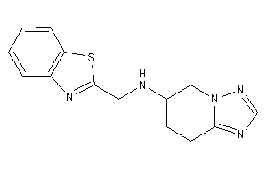 1,3-benzothiazol-2-ylmethyl(5,6,7,8-tetrahydro-[1,2,4]triazolo[1,5-a]pyridin-6-yl)amine