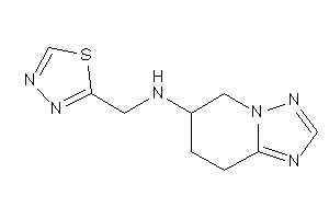 Image of 5,6,7,8-tetrahydro-[1,2,4]triazolo[1,5-a]pyridin-6-yl(1,3,4-thiadiazol-2-ylmethyl)amine