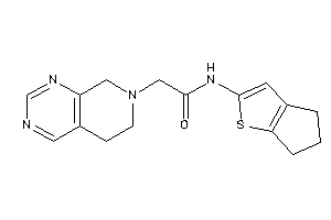 N-(5,6-dihydro-4H-cyclopenta[b]thiophen-2-yl)-2-(6,8-dihydro-5H-pyrido[3,4-d]pyrimidin-7-yl)acetamide