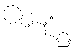 N-isoxazol-5-yl-4,5,6,7-tetrahydrobenzothiophene-2-carboxamide