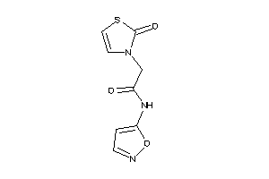 N-isoxazol-5-yl-2-(2-keto-4-thiazolin-3-yl)acetamide