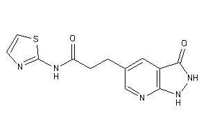 3-(3-keto-1,2-dihydropyrazolo[3,4-b]pyridin-5-yl)-N-thiazol-2-yl-propionamide