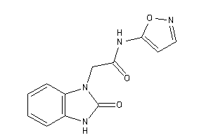 N-isoxazol-5-yl-2-(2-keto-3H-benzimidazol-1-yl)acetamide