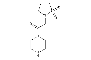 2-(1,1-diketo-1,2-thiazolidin-2-yl)-1-piperazino-ethanone
