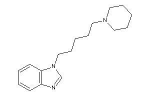 1-(5-piperidinopentyl)benzimidazole