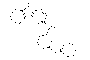 [3-(morpholinomethyl)piperidino]-(6,7,8,9-tetrahydro-5H-carbazol-3-yl)methanone