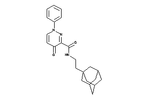 N-[2-(1-adamantyl)ethyl]-4-keto-1-phenyl-pyridazine-3-carboxamide