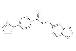 4-(2-pyrazolin-1-yl)benzoic Acid Piperonyl Ester