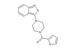 Image of [4-(2,1-benzothiazol-3-yl)piperazino]-(2-furyl)methanone