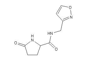 N-(isoxazol-3-ylmethyl)-5-keto-pyrrolidine-2-carboxamide