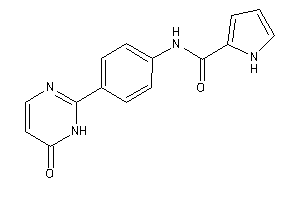 N-[4-(6-keto-1H-pyrimidin-2-yl)phenyl]-1H-pyrrole-2-carboxamide