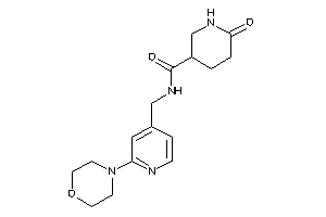 6-keto-N-[(2-morpholino-4-pyridyl)methyl]nipecotamide