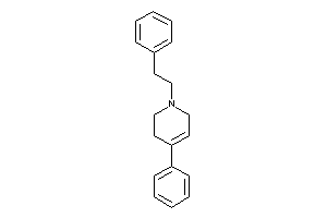 1-phenethyl-4-phenyl-3,6-dihydro-2H-pyridine