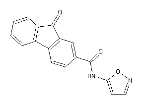 N-isoxazol-5-yl-9-keto-fluorene-2-carboxamide