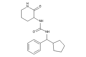 1-[cyclopentyl(phenyl)methyl]-3-(2-keto-3-piperidyl)urea