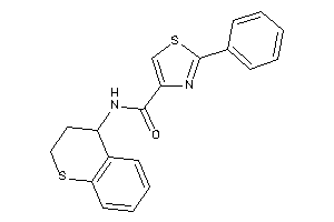 2-phenyl-N-thiochroman-4-yl-thiazole-4-carboxamide