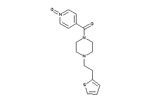 (1-keto-4-pyridyl)-[4-[2-(2-thienyl)ethyl]piperazino]methanone