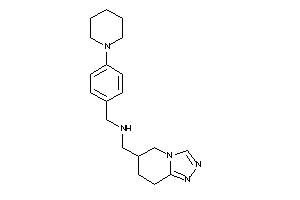 (4-piperidinobenzyl)-(5,6,7,8-tetrahydro-[1,2,4]triazolo[4,3-a]pyridin-6-ylmethyl)amine