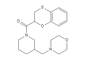 2,3-dihydro-1,4-benzoxathiin-2-yl-[3-(morpholinomethyl)piperidino]methanone