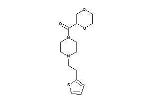 1,4-dioxan-2-yl-[4-[2-(2-thienyl)ethyl]piperazino]methanone