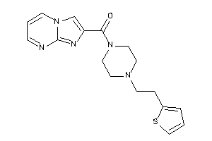 Imidazo[1,2-a]pyrimidin-2-yl-[4-[2-(2-thienyl)ethyl]piperazino]methanone