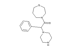 2-phenyl-2-piperazino-1-(1,4-thiazepan-4-yl)ethanone