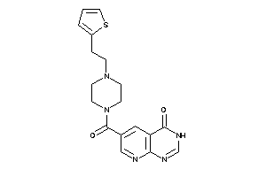 Image of 6-[4-[2-(2-thienyl)ethyl]piperazine-1-carbonyl]-3H-pyrido[2,3-d]pyrimidin-4-one
