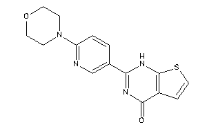 2-(6-morpholino-3-pyridyl)-1H-thieno[2,3-d]pyrimidin-4-one