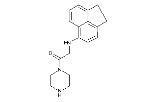 2-(acenaphthen-5-ylamino)-1-piperazino-ethanone