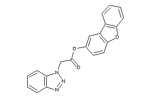 2-(benzotriazol-1-yl)acetic Acid Dibenzofuran-2-yl Ester