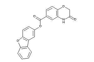 3-keto-4H-1,4-benzoxazine-6-carboxylic Acid Dibenzofuran-2-yl Ester