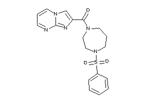 (4-besyl-1,4-diazepan-1-yl)-imidazo[1,2-a]pyrimidin-2-yl-methanone