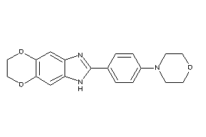 2-(4-morpholinophenyl)-6,7-dihydro-3H-[1,4]dioxino[2,3-f]benzimidazole