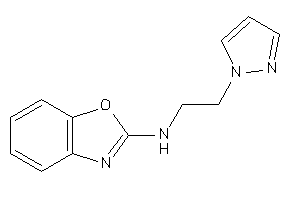 1,3-benzoxazol-2-yl(2-pyrazol-1-ylethyl)amine