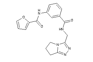 N-[3-(6,7-dihydro-5H-pyrrolo[2,1-c][1,2,4]triazol-3-ylmethylcarbamoyl)phenyl]-2-furamide