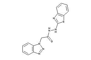 N'-(1,3-benzothiazol-2-yl)-2-(benzotriazol-1-yl)acetohydrazide