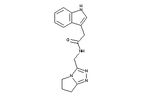 N-(6,7-dihydro-5H-pyrrolo[2,1-c][1,2,4]triazol-3-ylmethyl)-2-(1H-indol-3-yl)acetamide