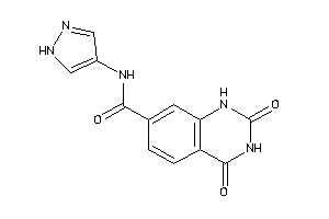 2,4-diketo-N-(1H-pyrazol-4-yl)-1H-quinazoline-7-carboxamide