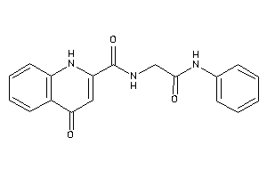 N-(2-anilino-2-keto-ethyl)-4-keto-1H-quinoline-2-carboxamide