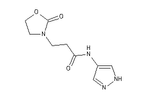 3-(2-ketooxazolidin-3-yl)-N-(1H-pyrazol-4-yl)propionamide